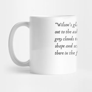 A Quote from “The Great Gatsby” by F. Scott Fitzgerald Mug